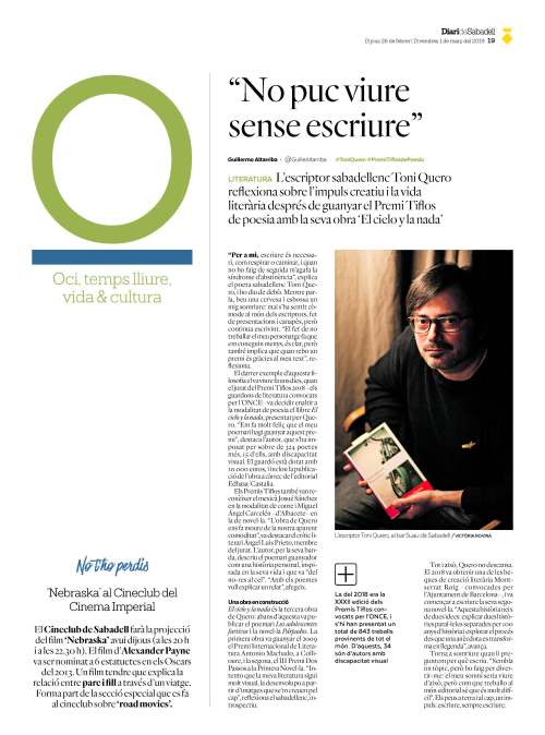 Diari de Sabadell Toni Quero